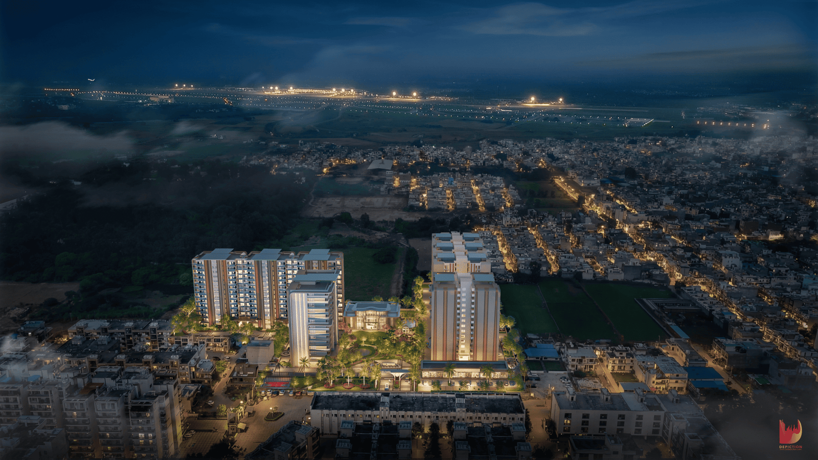 The Eden Park on High Ground Road Zirakpur